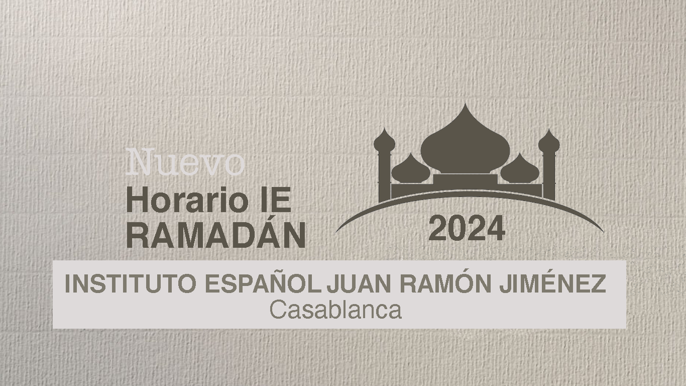 Horario Ramadán 2024